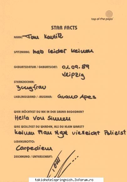 mis e pare k scrie sssoooper misto ce parere avetzi de scrisu lu tom?